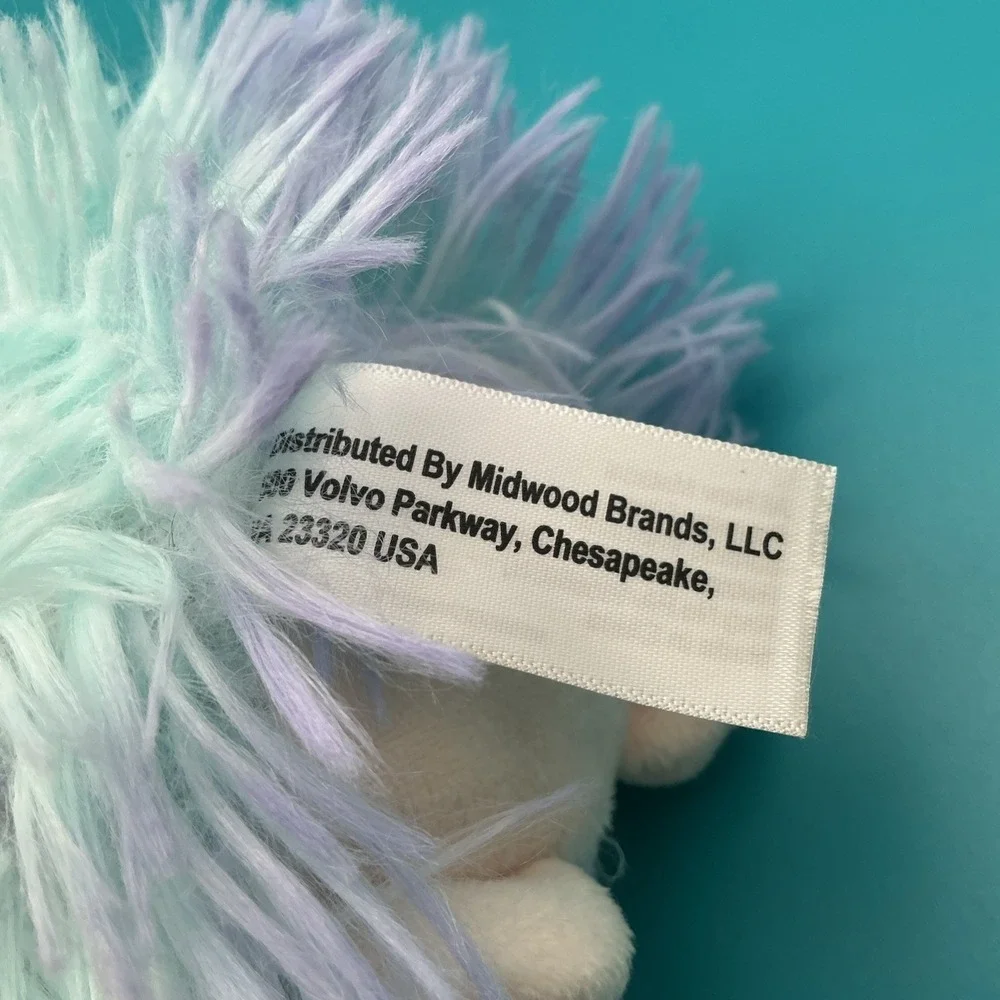 Midwood Brands Mini Hedgehog, Psychedelic Stuffed Animal‎